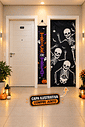 Banner Decorativo Halloween Trick or Treat 1,75 m com Gancho Banner Decorativo Halloween Trick or Treat 1,75 m com Gancho
