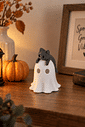 Luminária Gatinho Fantasma Halloween em Impressão 3D Luminária Gatinho Fantasma Halloween em Impressão 3D