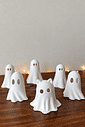 Kit 6 Fantasminhas Decorativos Halloween em Impressão 3D Kit 6 Fantasminhas Decorativos Halloween em Impressão 3D