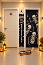 Banner Decorativo Halloween Doces ou Travessuras 1,75 m com Gancho Banner Decorativo Halloween Doces ou Travessuras 1,75 m com Gancho