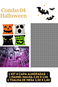 Combo Halloween (Painel + Kit 4 Capa Almofadas + Toalha de Mesa) Combo Halloween (Painel + Kit 4 Capa Almofadas + Toalha de Mesa)