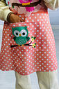 Avental Japonês Coruja Corujinha