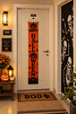 Banner Decorativo Halloween Laranja Happy Halloween 1,75 m com Gancho Banner Decorativo Halloween Laranja Happy Halloween 1,75 m com Gancho