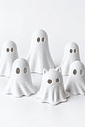 Kit 6 Fantasminhas Decorativos Halloween em Impressão 3D Kit 6 Fantasminhas Decorativos Halloween em Impressão 3D