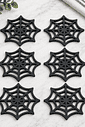Kit 6 Porta-Copos Teia de Aranha Halloween em Impressão 3D Kit 6 Porta-Copos Teia de Aranha Halloween em Impressão 3D