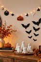 Kit 11 Penduricalhos Halloween com Fio de LED e Bateria Kit 11 Penduricalhos Halloween com Fio de LED e Bateria