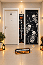 Banner Decorativo Halloween Happy Halloween 1,75 m com Gancho