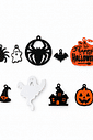 Kit 11 Penduricalhos Halloween com Fio de LED e Bateria Kit 11 Penduricalhos Halloween com Fio de LED e Bateria
