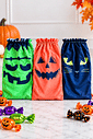 Kit 3 Porta-Doces Halloween Abóbora-Frankstein-Gato Preto | Yool Kit 3 Porta-Doces Halloween Abóbora-Frankstein-Gato Preto | Yool