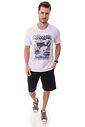 Camiseta Masculina Full Speed Branca Camiseta Masculina Full Speed Branca
