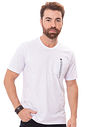 Camiseta Masculina com Bolso Camiseta Masculina com Bolso