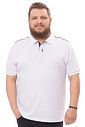 Polo Plus Size Malha Poá Polo Plus Size Malha Poá