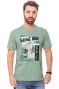 Camiseta Masculina Surfing Move Verde