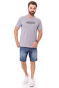 Camiseta Masculina Bouleward Cinza Camiseta Masculina Bouleward Cinza