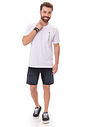 Camiseta Masculina com Bolso Camiseta Masculina com Bolso