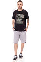 Camiseta Masculina Skate Brooklin Preta Camiseta Masculina Skate Brooklin Preta