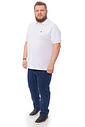 Polo Plus Size Com Costura Contrastante Polo Plus Size Com Costura Contrastante