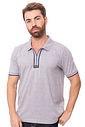 Polo Masculina Division Com Zíper Polo Masculina Division Com Zíper