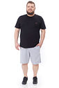 Bermuda Plus Size em Moletom Bermuda Plus Size em Moletom