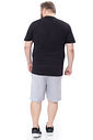 Bermuda Plus Size em Moletom Bermuda Plus Size em Moletom