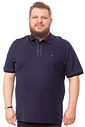 Polo Plus Size Com Costura Contrastante Polo Plus Size Com Costura Contrastante