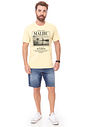 Camiseta Masculina Malibu Amarela