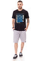 Camiseta Masculina Skate Boarding Preta Camiseta Masculina Skate Boarding Preta