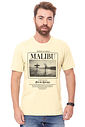 Camiseta Masculina Malibu Amarela