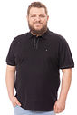 Polo Plus Size Com Costura Contrastante Polo Plus Size Com Costura Contrastante