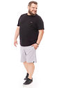Bermuda Plus Size em Moletom Bermuda Plus Size em Moletom