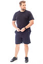 Bermuda Masculina  Plus Size em Moletom Bermuda Masculina  Plus Size em Moletom