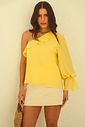 Blusa Um Ombro Yoryu - Donna Ritz