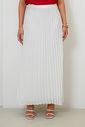 Saia Longa Brigitte Plissada - Unique Chic Saia Longa Brigitte Plissada - Unique Chic