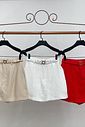 Saia Bolso Twill Cinto Fivela - Milalai Saia Bolso Twill Cinto Fivela - Milalai