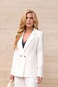 Blazer Com Abotoamento Duplo - Doce Flor Blazer Com Abotoamento Duplo - Doce Flor