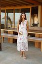 Vestido Midi Floral -Doce Flor Vestido Midi Floral -Doce Flor