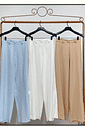 Calça Alfaiataria Wide Leg Fenda- Milalai Calça Alfaiataria Wide Leg Fenda- Milalai