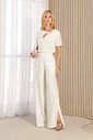 Calça Alfaiataria Wide Leg Fenda- Milalai Calça Alfaiataria Wide Leg Fenda- Milalai