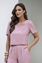 Blusa Manga Curta Laço Costas - Doce Flor Blusa Manga Curta Laço Costas - Doce Flor