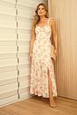 Vestido Longo Floral - Donna Ritz Vestido Longo Floral - Donna Ritz