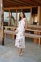 Vestido Midi Floral -Doce Flor Vestido Midi Floral -Doce Flor