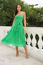 Vestido Midi Chiffon Torção - Donna Ritz Vestido Midi Chiffon Torção - Donna Ritz