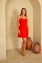Vestido Curto Fivela Cinto - Donna Ritz
