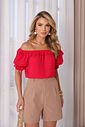 Blusa Ombro a Ombro Babados - Milalai Blusa Ombro a Ombro Babados - Milalai