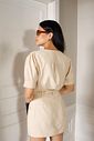 Blusa Decote V Twill - Milalai Blusa Decote V Twill - Milalai