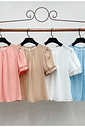 Blusa Manga Bufante e Babados - Milalai Blusa Manga Bufante e Babados - Milalai