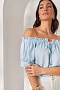 Blusa Ombro a Ombro com Elástico - Milalai Blusa Ombro a Ombro com Elástico - Milalai
