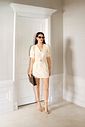 Blusa Decote V Twill - Milalai Blusa Decote V Twill - Milalai