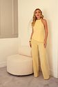 Calça Reta Cós Descolado - Donna Ritz Calça Reta Cós Descolado - Donna Ritz