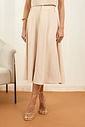 Saia Midi Paola Alfaiataria - Unique Chic Saia Midi Paola Alfaiataria - Unique Chic